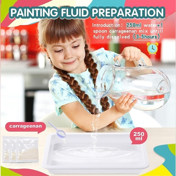 Toys Marbling Paint Art Kit Poshmark